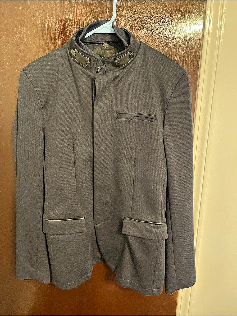 Zara Utility Jacket in black Like New